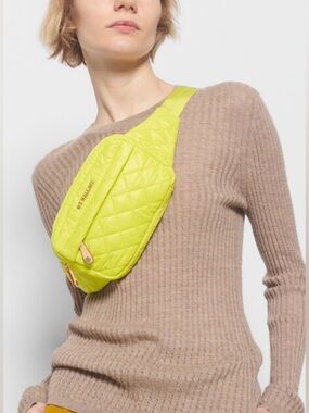 MZ Wallace Metro Belt Bag- Acid Yellow